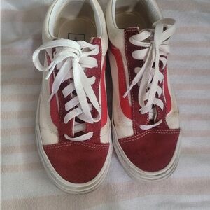 Vans color block shoes